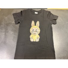 Футболка чёрная Лабубу (122)